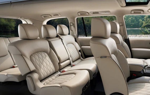 2023 Nissan Armada showing 8 seats | Rydell Nissan of Grand Forks in Grand Forks ND