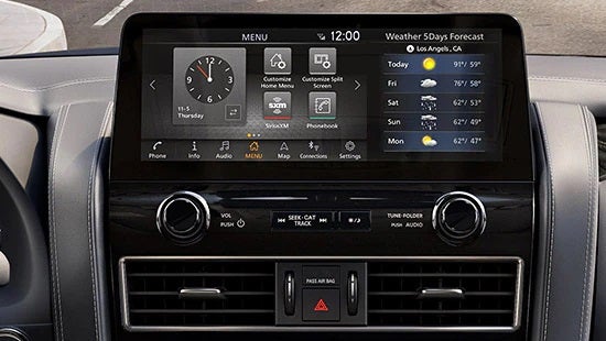 2023 Nissan Armada touchscreen | Rydell Nissan of Grand Forks in Grand Forks ND