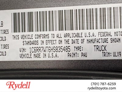 2017 RAM 1500 Limited