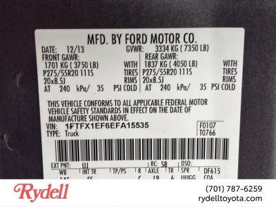 2014 Ford F-150 STX