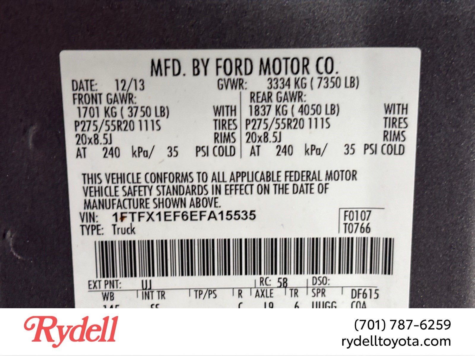 2014 Ford F-150 STX
