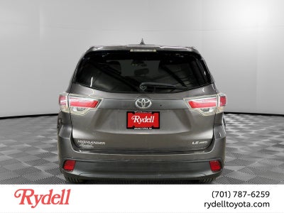 2016 Toyota Highlander LE