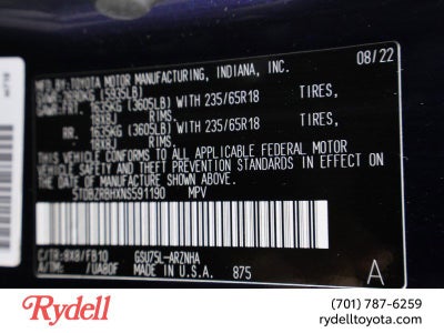 2022 Toyota Highlander LE