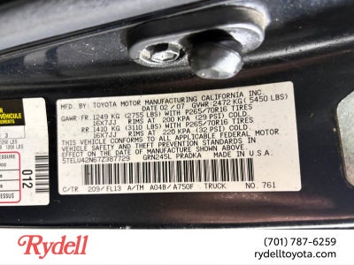 2007 Toyota Tacoma SR5