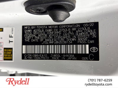 2022 Toyota Prius XLE