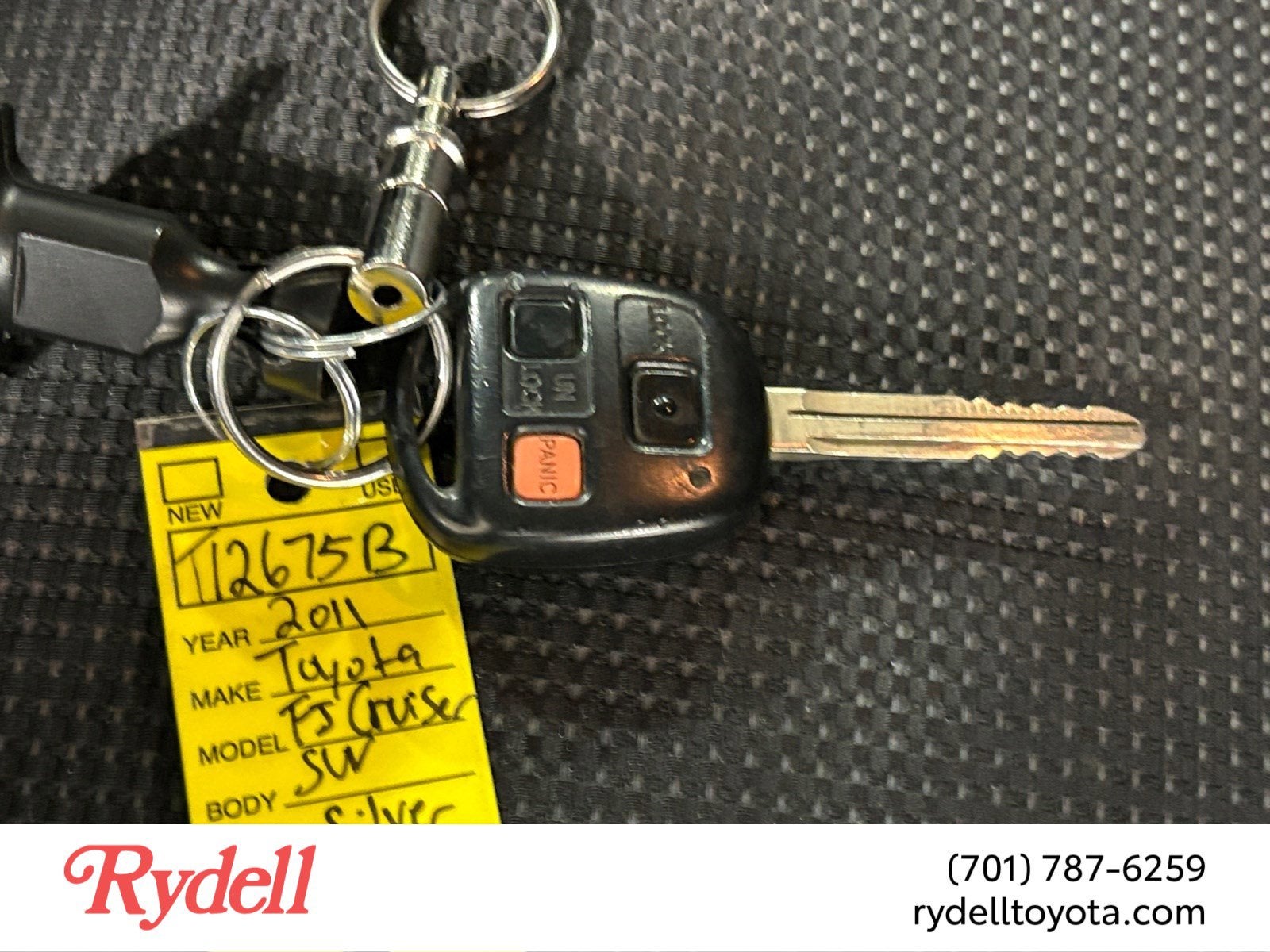 2011 Toyota FJ Cruiser 4WD 4dr Auto (Natl)