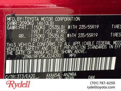 2019 Toyota RAV4 XLE Premium