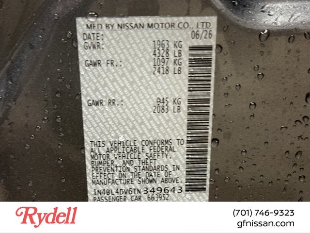 2026 Nissan Altima SV - Photo 27