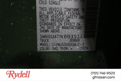 2026 Nissan Frontier PRO-4X