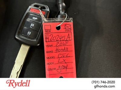 2018 Honda Civic Sedan LX