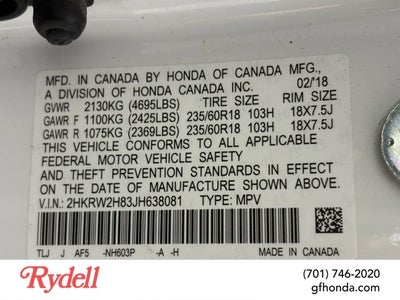 2018 Honda CR-V EX-L