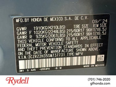 2025 Honda HR-V LX