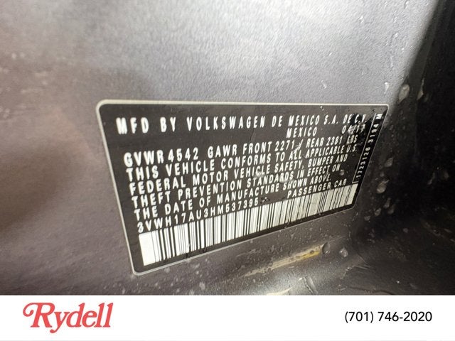 2017 Volkswagen Golf Alltrack SE