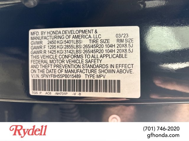 2023 Honda Passport EX-L