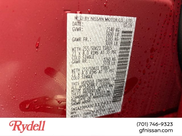 2026 Nissan Murano Platinum