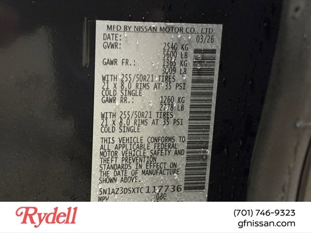 2026 Nissan Murano Platinum