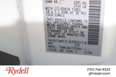 2026 Nissan Rogue SV