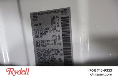 2026 Nissan Rogue SV