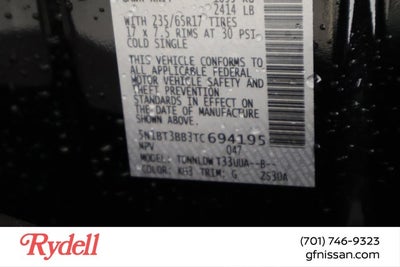 2026 Nissan Rogue Rock Creek