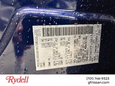 2026 Nissan Rogue Dark Armor