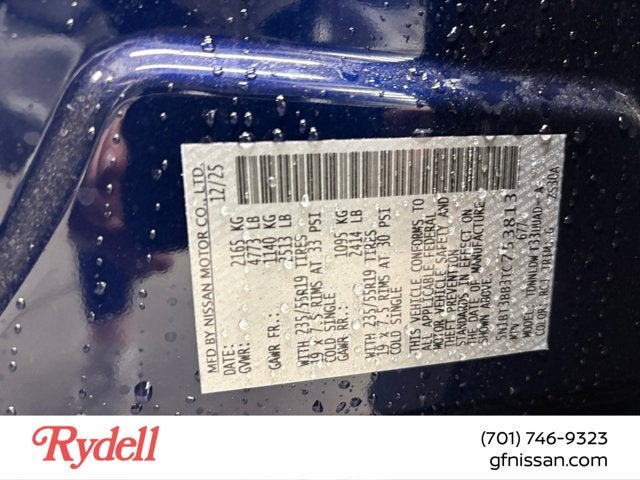 2026 Nissan Rogue Dark Armor