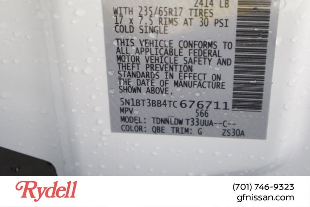 2026 Nissan Rogue Rock Creek