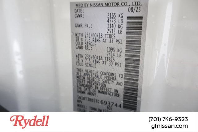 2026 Nissan Rogue SV