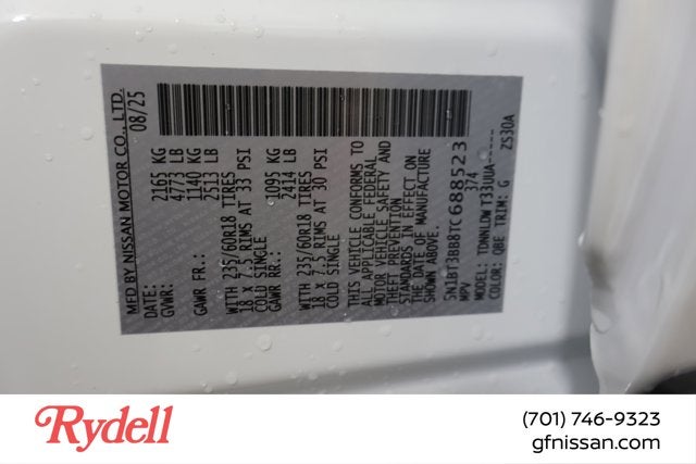 2026 Nissan Rogue SV