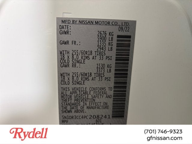 2023 Nissan Pathfinder SL