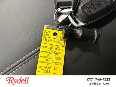 2026 Nissan Pathfinder Platinum