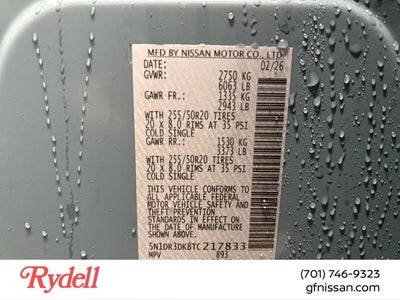 2026 Nissan Pathfinder Platinum