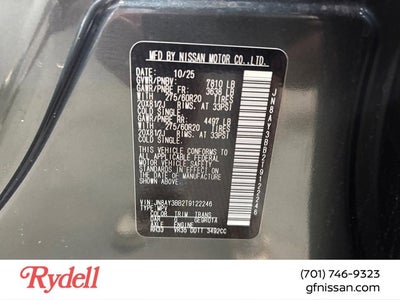 2026 Nissan Armada SL