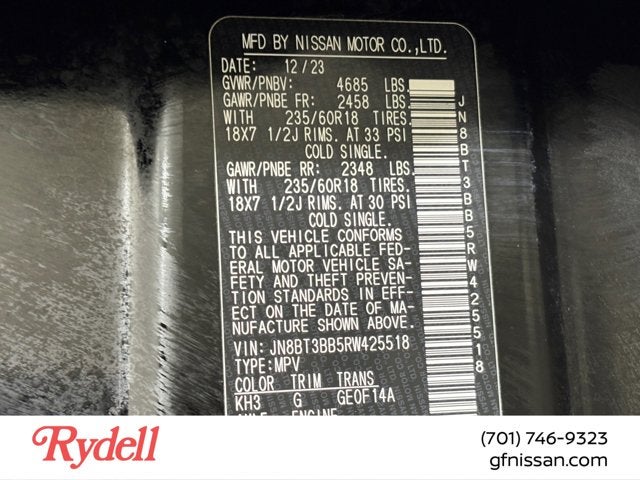 2024 Nissan Rogue SV