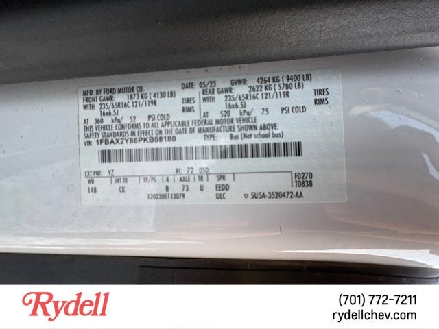 2023 Ford Transit Passenger Wagon XLT