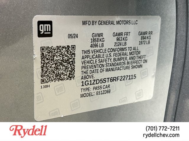 2024 Chevrolet Malibu LT