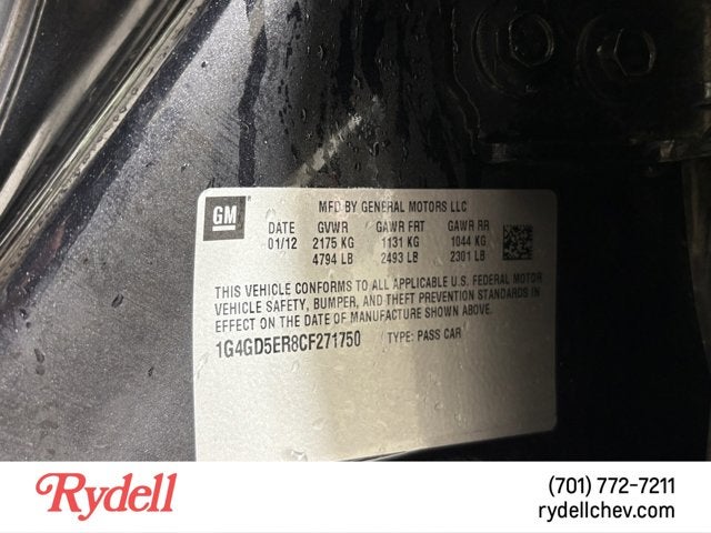 2012 Buick LaCrosse Premium 1