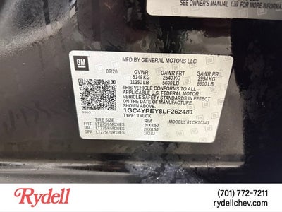 2020 Chevrolet Silverado 2500HD LTZ