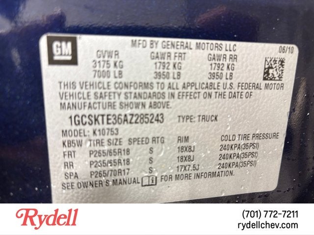 2010 Chevrolet Silverado 1500 LTZ