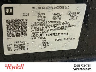 2024 Chevrolet Silverado 1500 RST