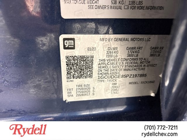 2023 Chevrolet Silverado 1500 LTZ