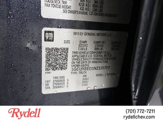 2022 Chevrolet Silverado 1500 LTD RST