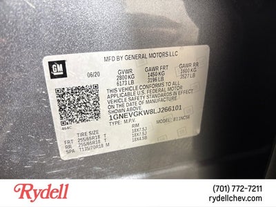 2020 Chevrolet Traverse LT Cloth