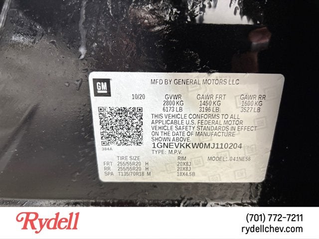 2021 Chevrolet Traverse Premier