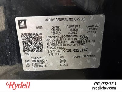 2020 Chevrolet Suburban Premier