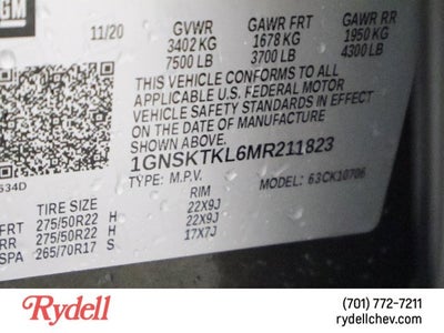 2021 Chevrolet Tahoe High Country