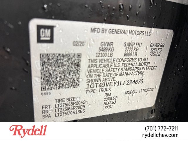 2020 GMC Sierra 3500HD AT4