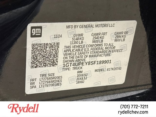 2025 GMC Sierra 2500HD AT4