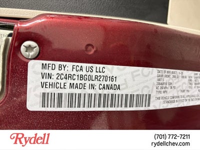 2020 Chrysler Pacifica Touring L