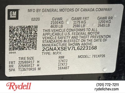 2020 Chevrolet Equinox LS