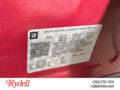 2019 Chevrolet Equinox Premier